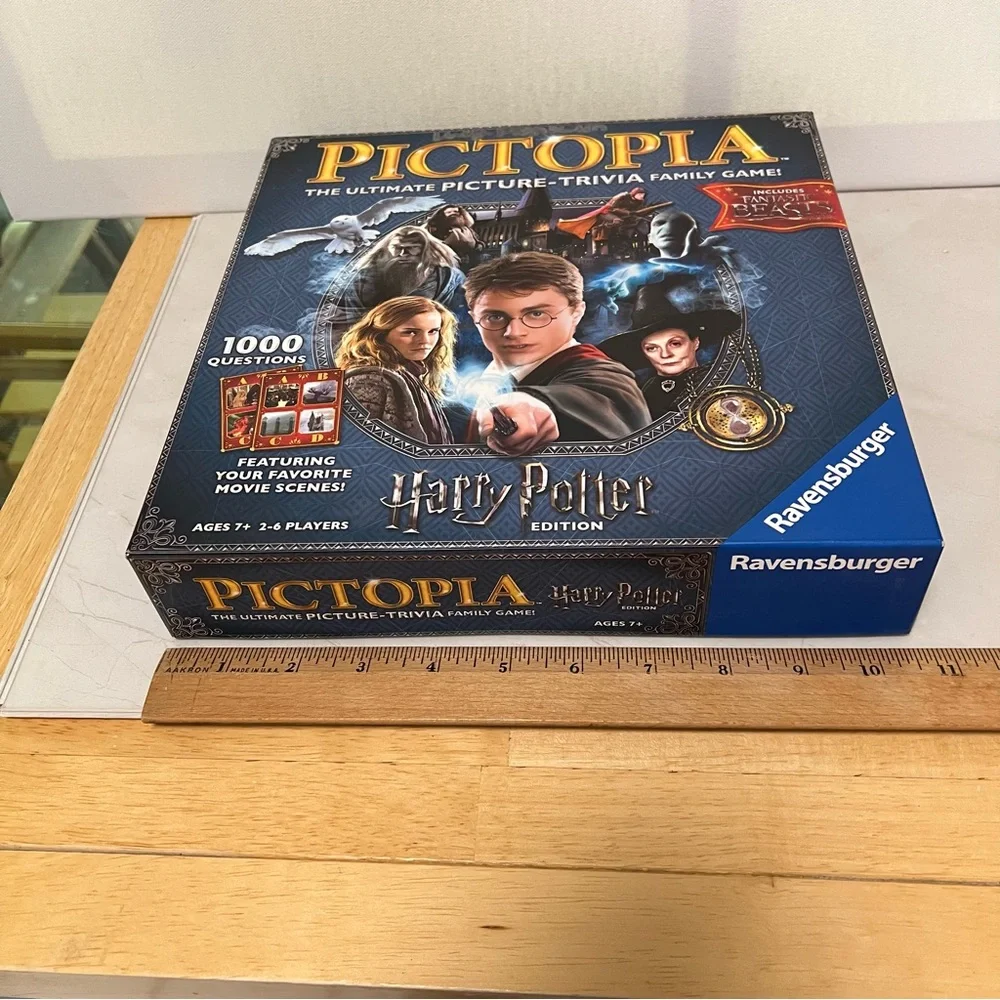 Ravensburger Pictopia Harry Potter Edition Family Board Game Trivia Questions